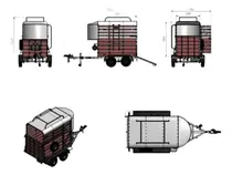 Comprar Projeto Reboque Carretinha Trailer Trucado 1 Cavalo Diy