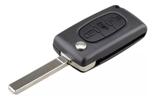 Imagen 1 de 6 de Carcasa Llave Navaja Citroen 3 Botones Sin Porta Pilas Va2