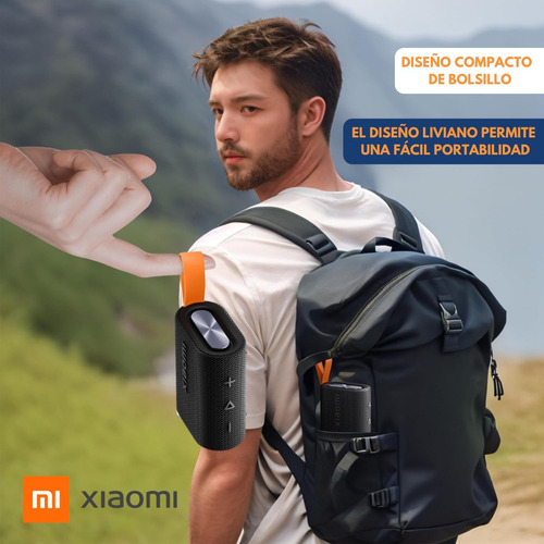 Parlante Xiaomi Bluetooth Portatil Sonido Envolvente 10h Black