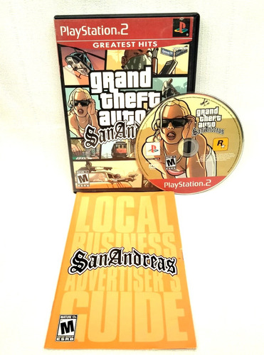 Grand Theft Auto: San Andreas  Rockstar Games Ps2 Físico (Reacondicionado)