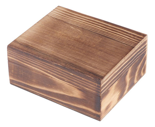 Caja De Almacenamiento Hecha A Mano L Marrón