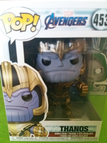 Thanos #453,funko Pop Original Y Coleccionable. Nuevo.