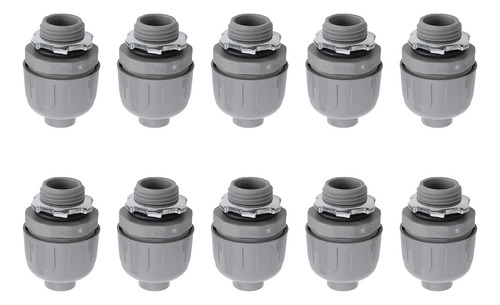A Conexão De Conduíte Elétrico: 10 Unidades, Conector