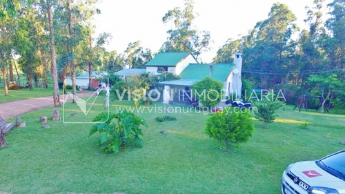 Imagen 2 de 30 de Chacra De 15 Hás Con El Confort De Hermosa Casa Reciclada, Barbacoa Y Piscina Climatizada.