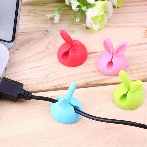 10 Pcs 4 Pcs Multipurpose Coelho Fone De Ouvido Cabo Cabo Fi