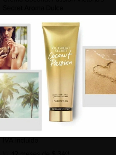 Victoria Secret Crema Coconut Passion  