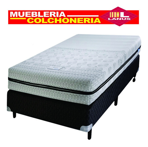 Sommier Suavestar Relax 80x190x22 Ahora12 Color Blanco
