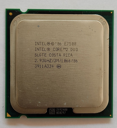 Processador Intel Core 2 Duo E7500 2,93ghz Lga775