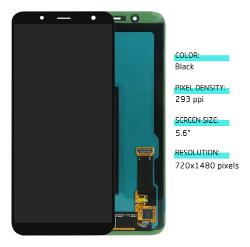 Tela Lcd Para Samsung Galaxy J6 J600g Incell