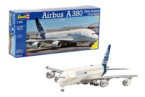 Airbus A380 New Livery - Escala 1:144 Revell 04218
