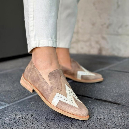 Mocasín De Mujer Gradâra Zapatillas Sandalias Borcegos