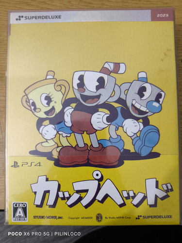 Cuphead Ps4 Superdeluxe Edición Coleccionista Japonesa (Usado)