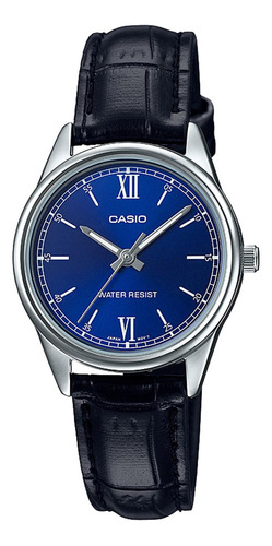 Reloj Casio Ltp-v005l-2b Acero Mujer Plateado