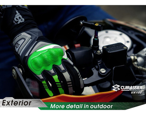 Guantes De Moto De Dedo Completo Con Pantalla Táctil