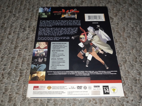 The Last; Naruto The Movie Bluray Dvd Usado Importado Anime (Usado)