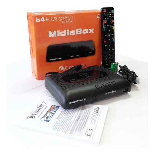 Kit 1 Receptor Conversor Midiabox B4 Digital + 1 Lnbf Multi