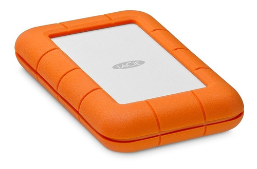 Hd Lacie Externo 4tb Portátil Rugged Usb-c 3.1 Clay Orange