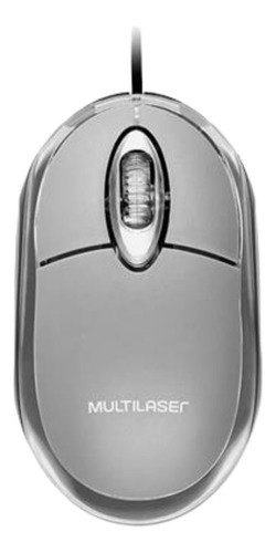 Mouse Classic Box Optico Prata Usb - Mo180 3 Botões