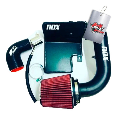 Imagem 2 de 2 de Kit Intake Stage 2 Nox Black+ Filtro Esportivo Vw Up 1.0 Tsi