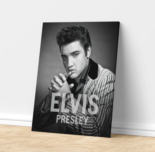 Cuadro Decorativo Canvas 50x40 Cm - Elvis Presley