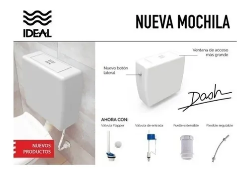 Deposito inodoro ideal plastico hotsell