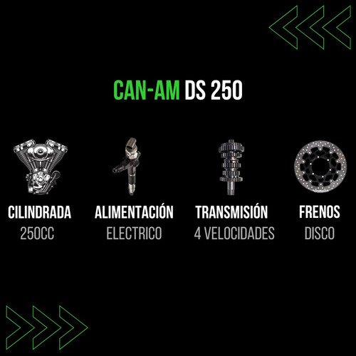 Imagen 11 de 16 de Cuatriciclo Can-am Ds 250