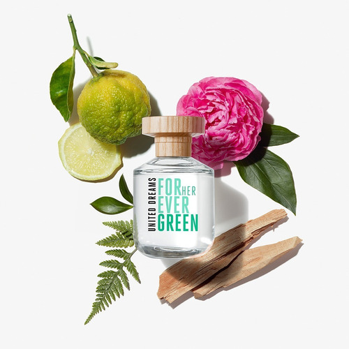 Imagen 9 de 9 de Benetton U.d. Forever Green Her Edt 80ml - Perfume Mujer