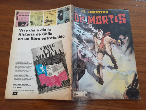 Cómic El Siniestro Dr Mortis Número 89 Editora Zig Zag (Usado)