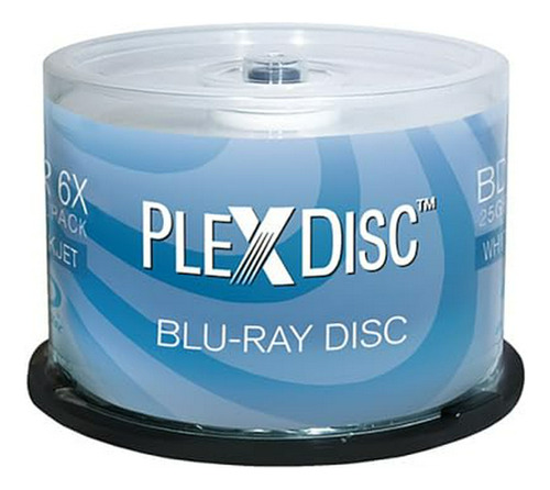 Blu-ray 25 Gb 6x Printable, 50 Discos