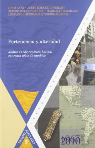 Pertenencia Y Alteridad, Haim Avni, Iberoamericana