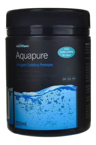 Aquatank * Mídia Filtrante Para Aquários Aquapure 250ml