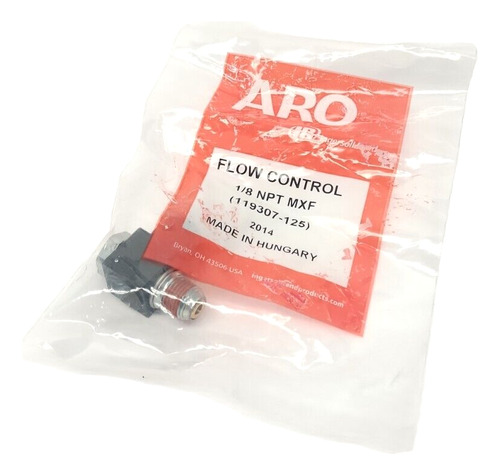 Aro Ingersoll-rand 119307-125 Air Flow Control Valve, Ri Vvn