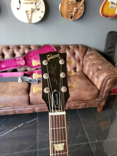 Gibson Les Paul Deluxe 1975 All Original In Wine Red Diestro Wine Red Rosewood (Usado)