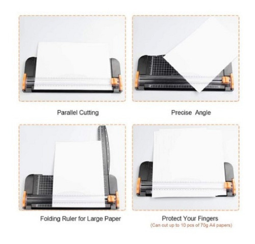 Guillotina Portatil Cortadora Papel Filo Durable