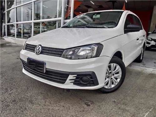 Imagem 1 de 9 de Volkswagen Voyage 2018 1.6 Msi Trendline Total Flex 4p