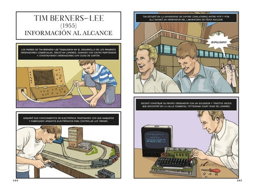 Héroes de los inventos que cambiaron el mundo Pete Katz editorial Ilusbooks en español tapa blanda