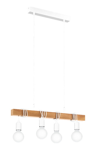 Colgante De Madera Con Port. Blanco/townshend-eg3212