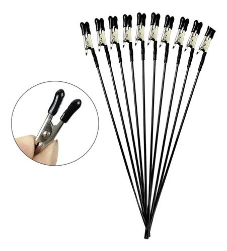 10 Pinzas De Cocodrilo, Soporte Para Aerógrafo, Herramienta