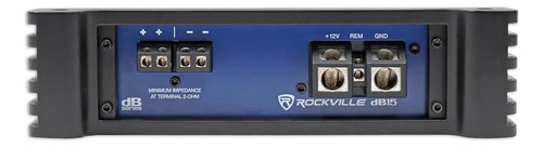 Rockville Db15 6000 Vatios Pico/1500 Vatios Rms Mono 2 Oh...