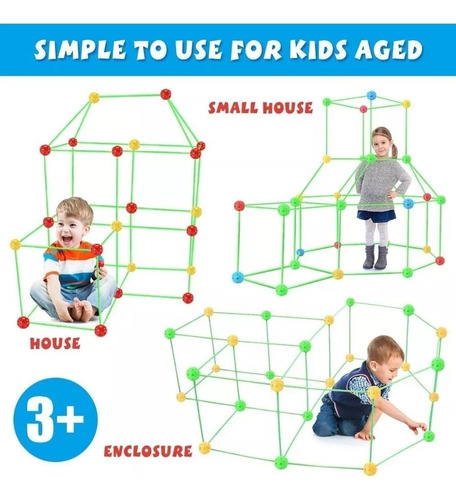 A Kit De Bricolaje 3d De Tienda De Campaña Con Túnel,