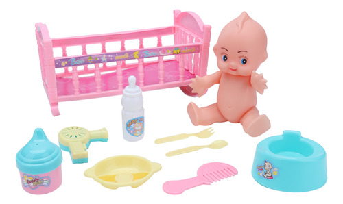 Set De Simulación Lifelike Doll Baby Baby Play House Cute