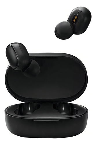 Fone De Ouvido In-ear Sem Fio Mi True Wireless Earbuds Basic Preto