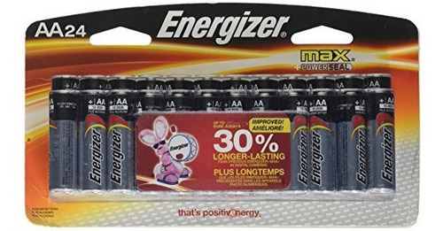 Batería Aa Alcalina Energizer Max 24 Unidades