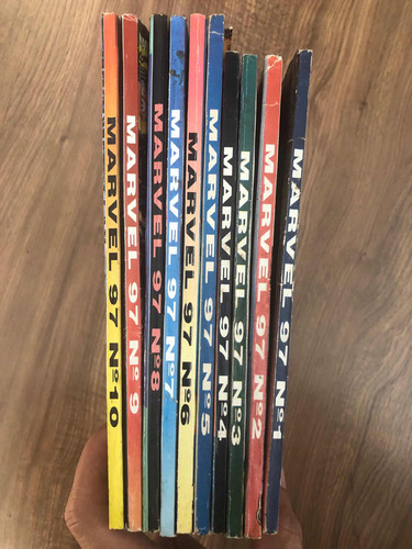 Coleçao Marvel 97 Do 1 Ao 10 Completa - Editora Abril (Usado)