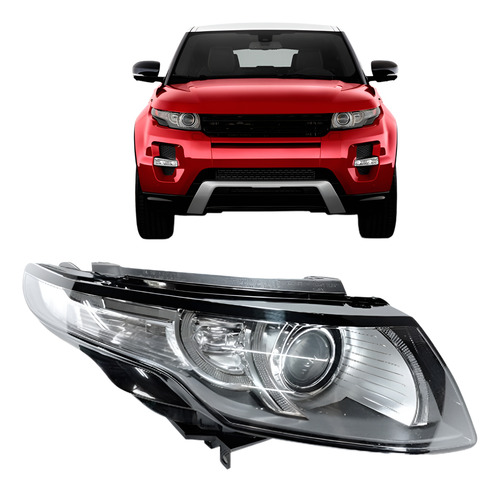 Farol Da Evoque 16pinos 2012 A 2015 D3s Com Led E Projetor