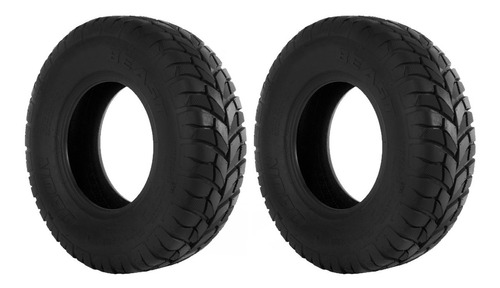 2 Llantas 25x8-12 Pavimento Obor Beast Cuatri Atv 6 Capas