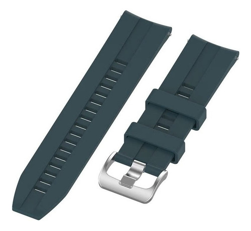 Correa Gt Reforzada Para Smartwatch Foxbox Sport I29 Verde Oscuro 2.2 Cm
