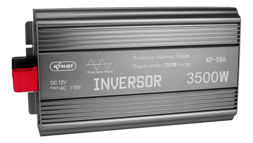 Inversor De Tensão 3500w Onda Senoidal 12v 110v Sine Wave