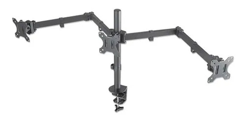 Soporte Escritorio Para 3 Monitores De 13  A 27  Manhattan
