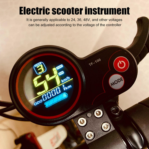 De Pantalla Led Para Scooter Eléctrico, Pantalla De 5 Pines